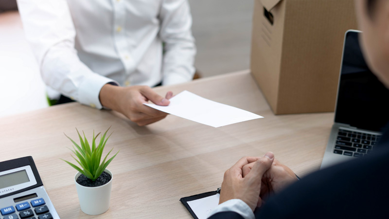 consegna lettera dimissioni